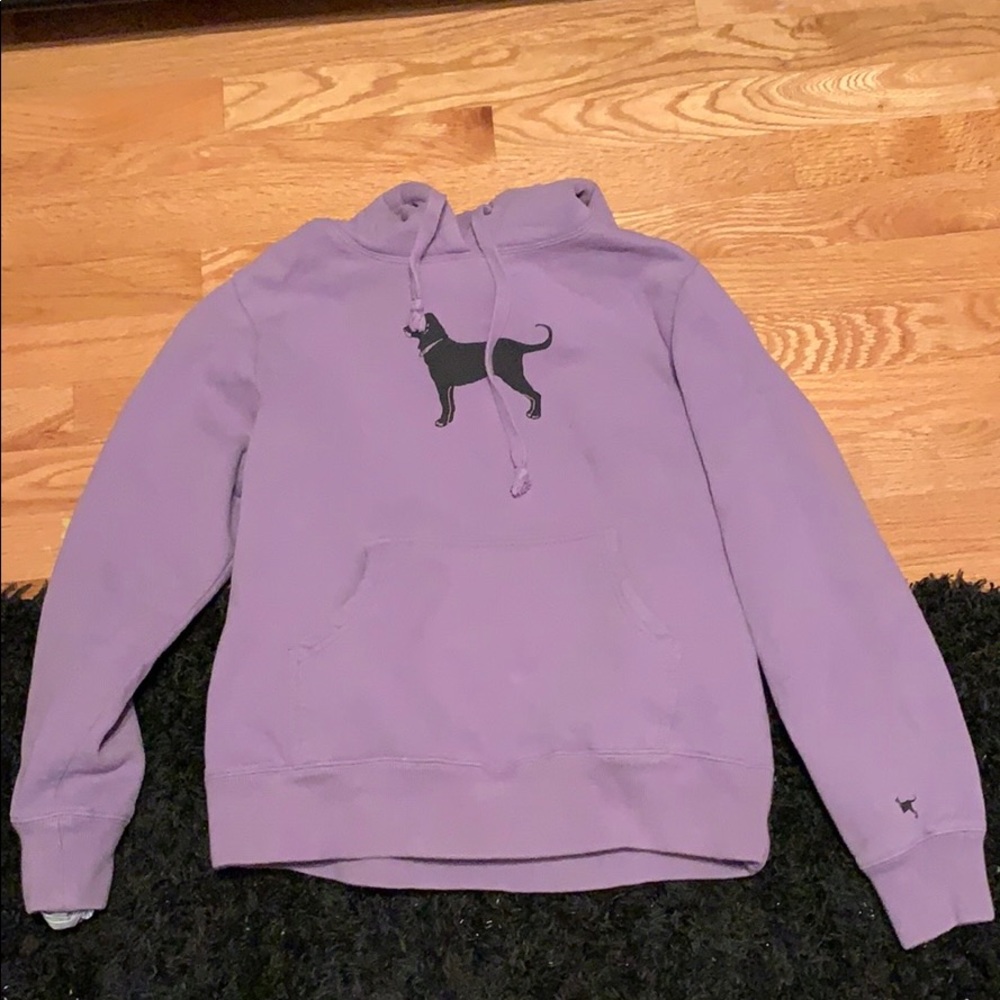 Purple black dog sweatshirt